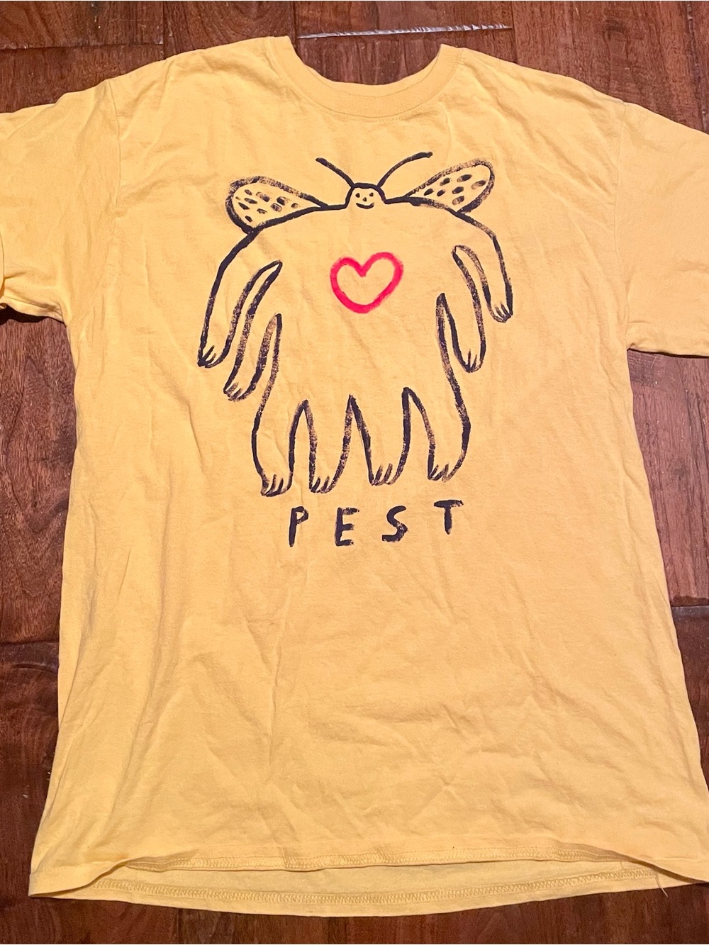 Bug graphic art tshirt